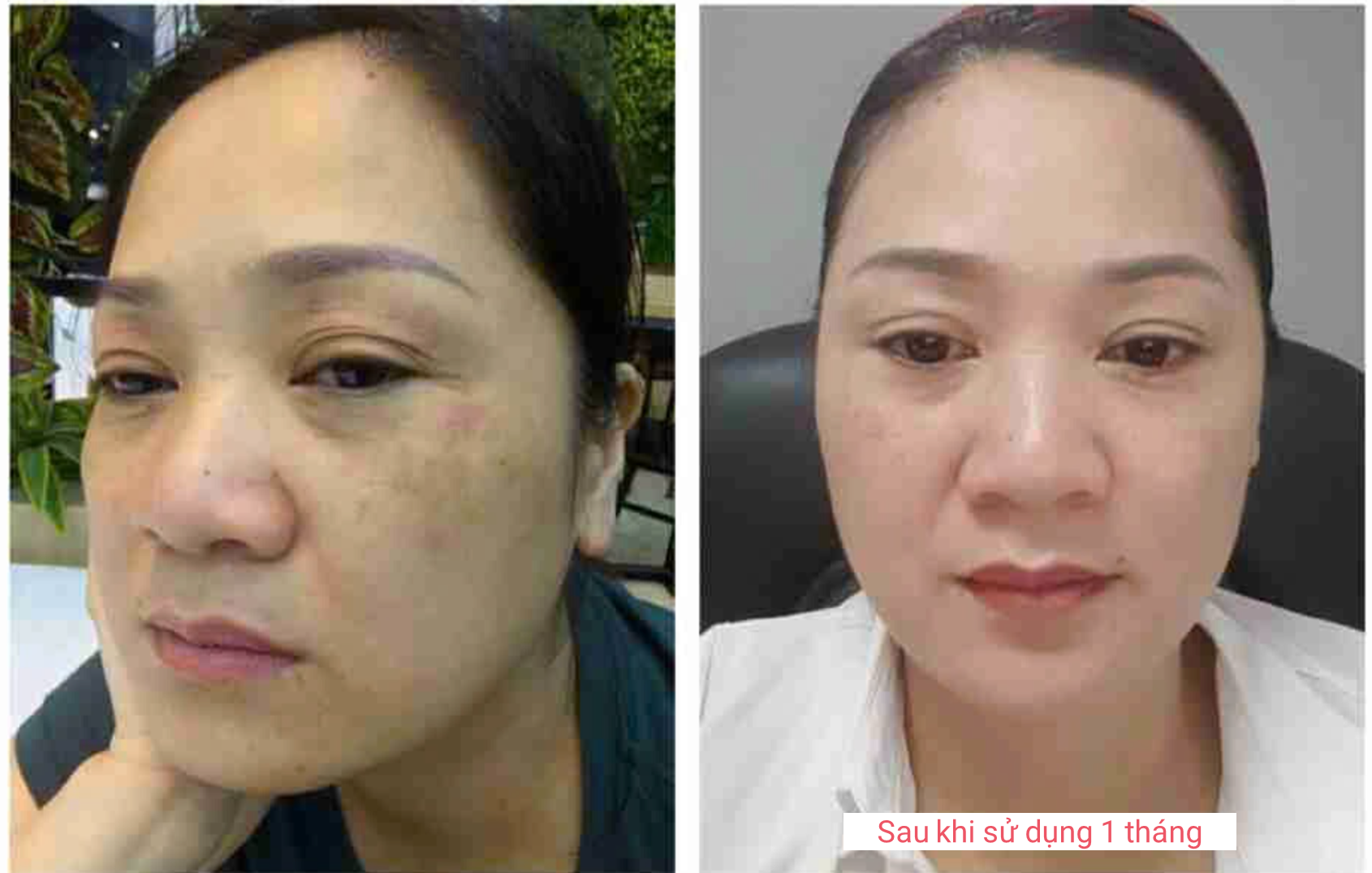 Hai ảnh khuôn mặt do người dùng chia sẻ