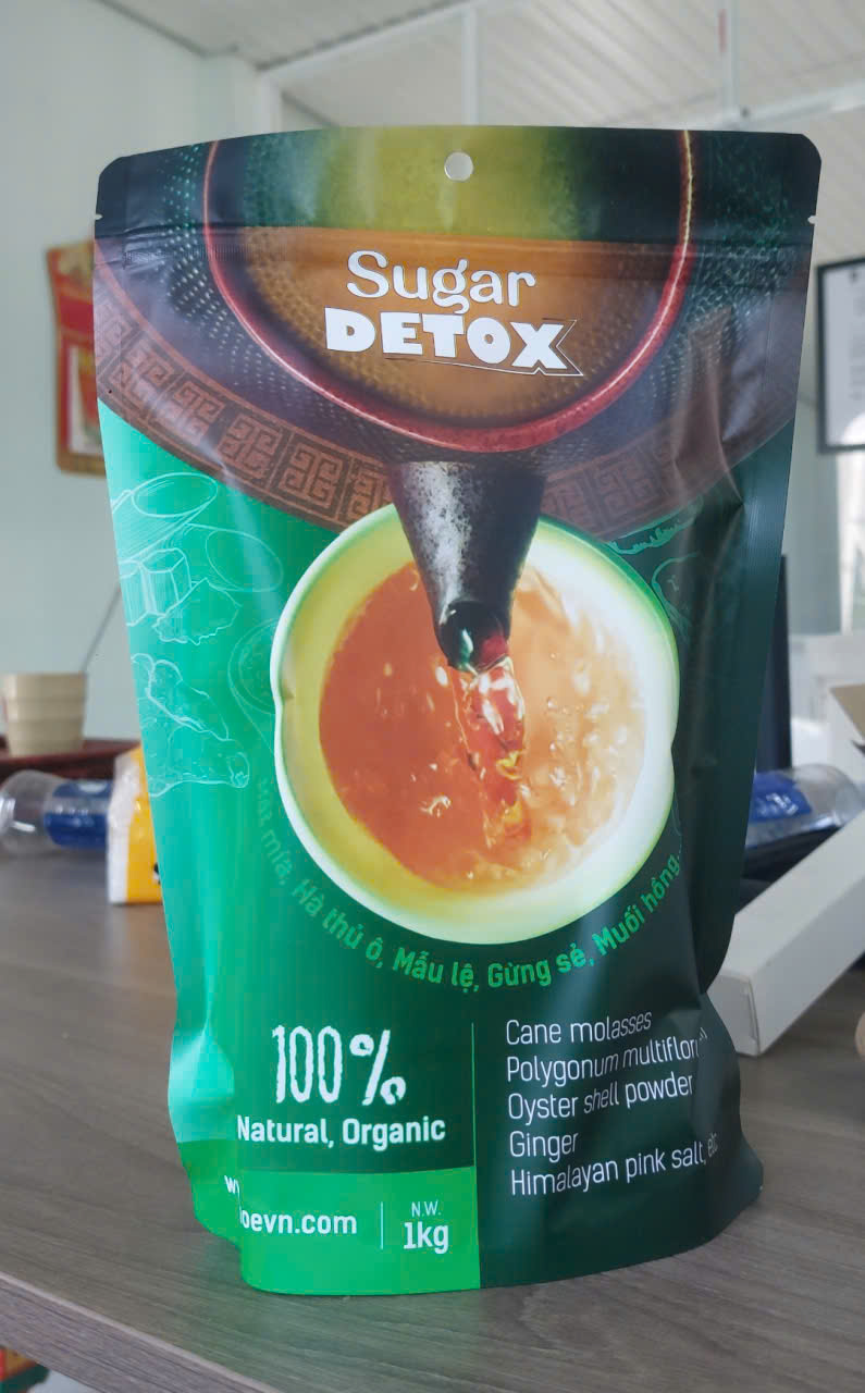 Gói Sugar Detox chụp thực tế